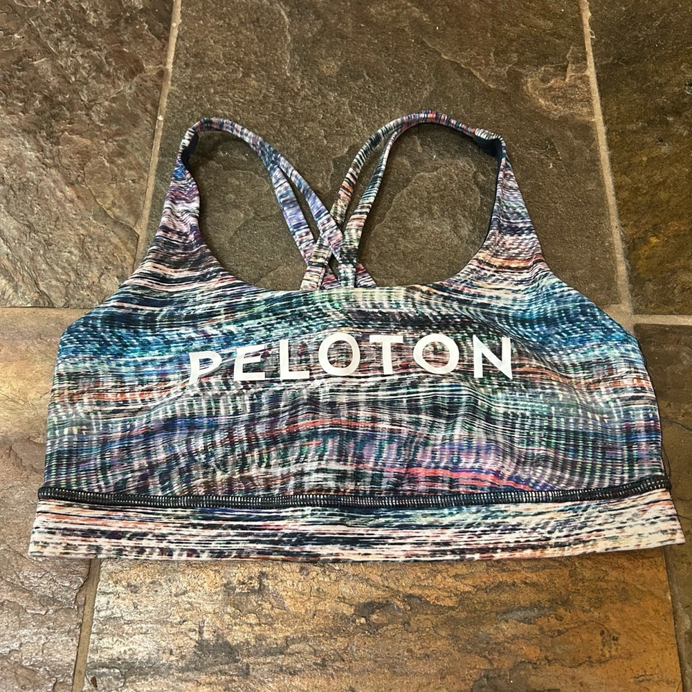 Lululemon Multicolor Sports Bra, Women’s Size 8.